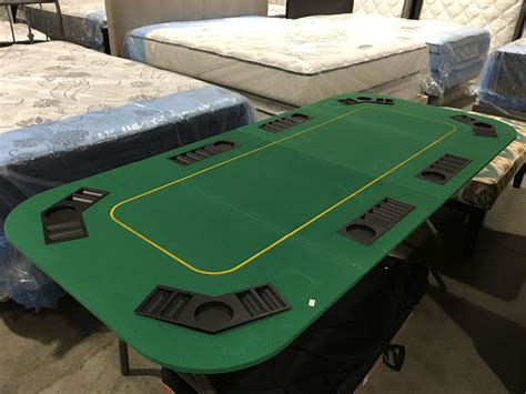 GREEN FELT POKER TABLE TOP COVER