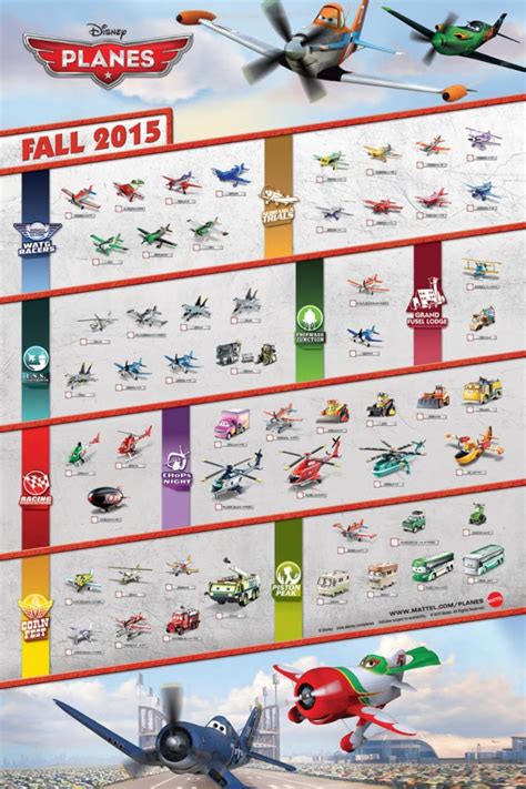 Mattel Disney Planes: 2015 and "2016" Planes Posters Up | Take Five a Day