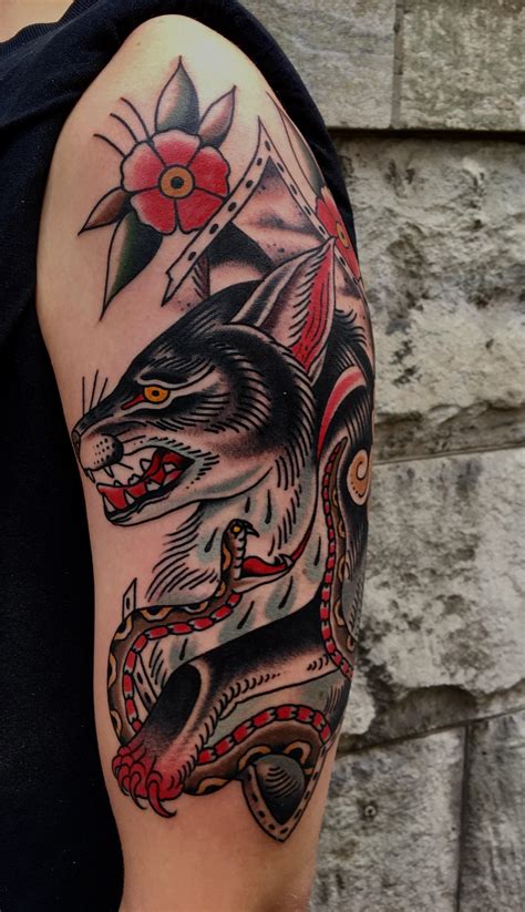 Russian silver fox by Clemens at Sanctum Tattoo, Stockholm : r/tattoos