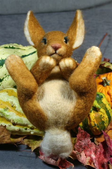 Tutorial Rabbit Intermediate Needle Felting - Etsy