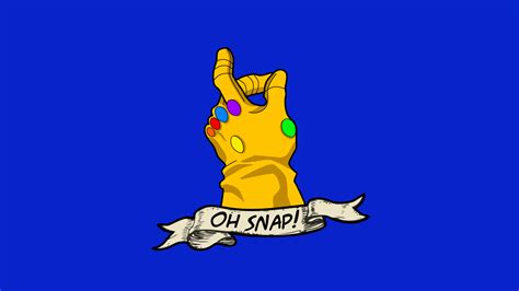 Cartoon Thanos Snap - bmp-urban