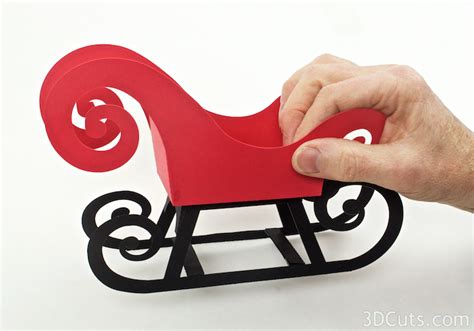 Tutorial - Santa's Sleigh — 3DCuts.com