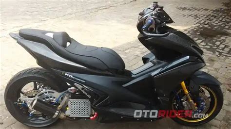 Modifikasi Yamaha Aerox 155 VVA Seharga Rp 35 Juta, Bikin Mata Enggan Berkedip