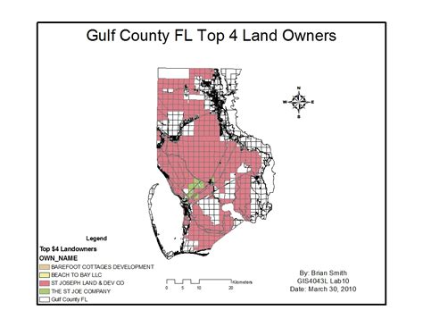 Intro to GIS UWF: Gulf County Florida