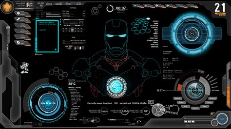 Iron Man JARVIS Wallpapers - Wallpaper Cave