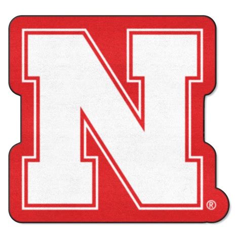 FanMats® 8328 - University of Nebraska 36" x 48" Mascot Floor Mat with ...