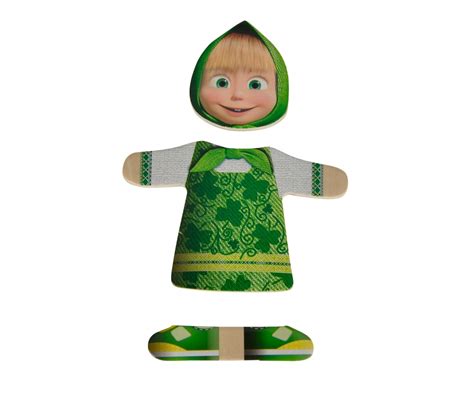 Masha Dress Up Puzzle - Masha and the Bear - Stars & Heros - Products - shop.eichhorn-toys.de