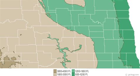 North Dakota elevation map | Map, North dakota, Dakota