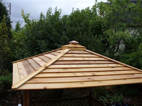 Roofing Ideas For Gazebos | Gazebo roof, Wooden gazebo, Gazebo