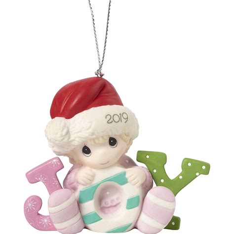 Precious Moments Baby's First Christmas 2019 - Girl Ornament - Walmart ...