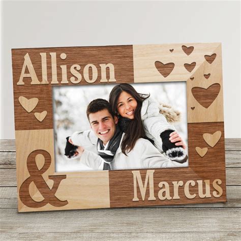 Personalized Just the Two of Us Wood Frame | Love picture frames, Cute ...