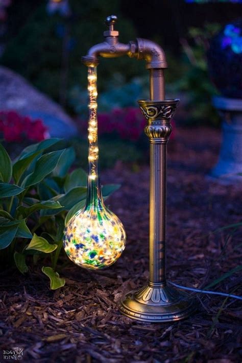 23+ Wonderful Whimsical Garden Ideas | Solar lights garden, Solar lights diy, Solar lights