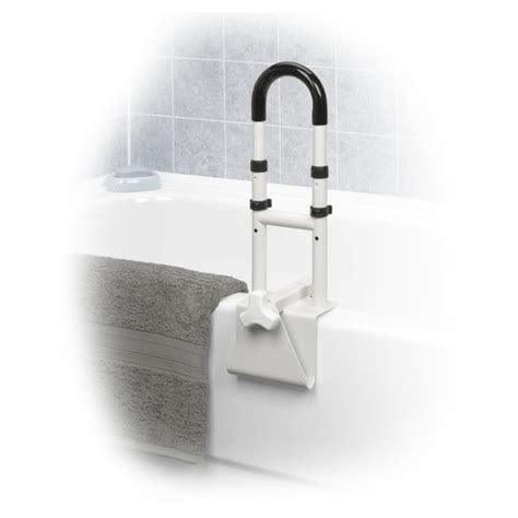 Adjustable Height Bathtub Grab Bar Safety Rail