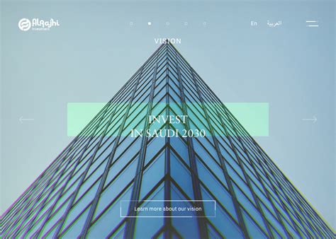 Al Rajhi Investments - Awwwards Honorable Mention