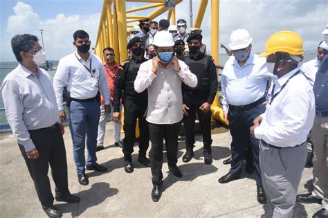 Union Minister Shri Sarbananda Sonowal visits Mumbai Port Trust, reviews projects - Best Current ...