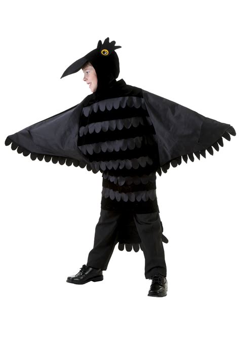 Child Black Crow Costume | Bird Halloween Costumes