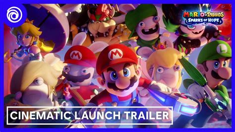 Mario + Rabbids Sparks of Hope Launch Trailer Released - GamersHeroes