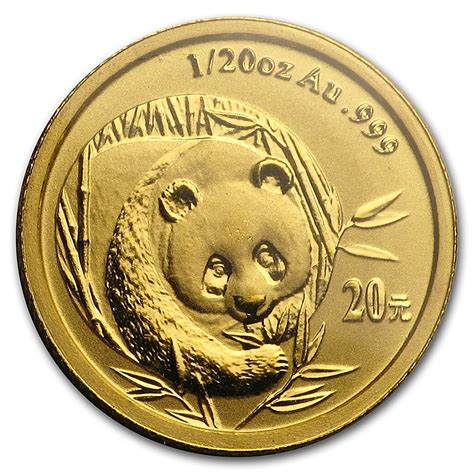 Chinese Gold Panda 2003 - 1/20 oz