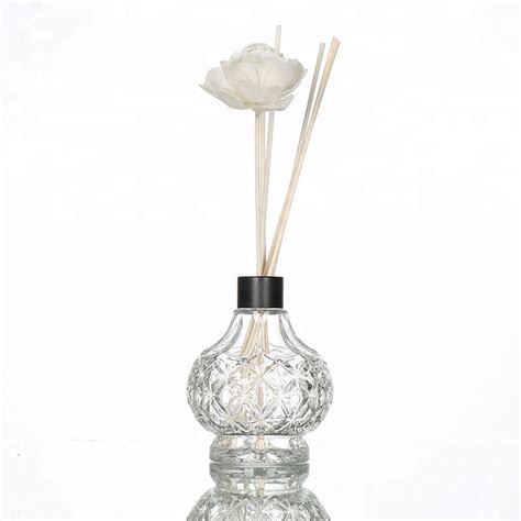 200ml Round Shape Diffuser Glass Bottle With Screw Cap, High Quality ...