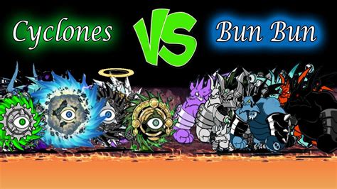 The Battle Cats - Cyclones Vs Bun Bun (Fanmade) - YouTube