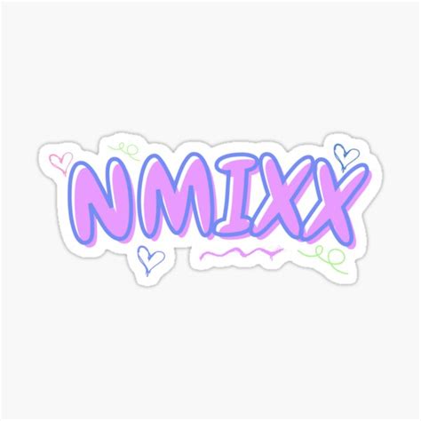 "NMIXX " Sticker for Sale by KAIRAAY | Redbubble