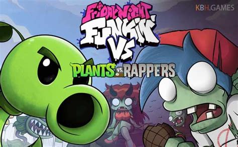 FNF vs Plants vs. Rappers Mod Online - Game on KBH