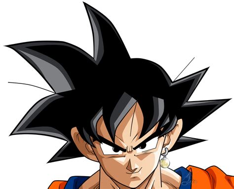 Goku Face Potara dbs by jaredsongohan on DeviantArt