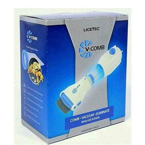 V-Comb Electric Lice Kuto Vacuum Remover Treatment Machine Nit Eggs ...