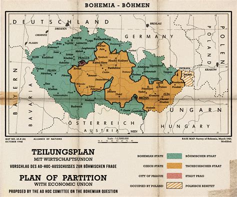 Bohemian Partition map – Never Was