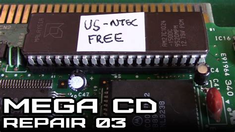 SEGA MEGA CD / Model 1 Repair - Part 03 - YouTube