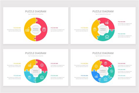 Circle Puzzle Infographics PowerPoint Template | Nulivo Market