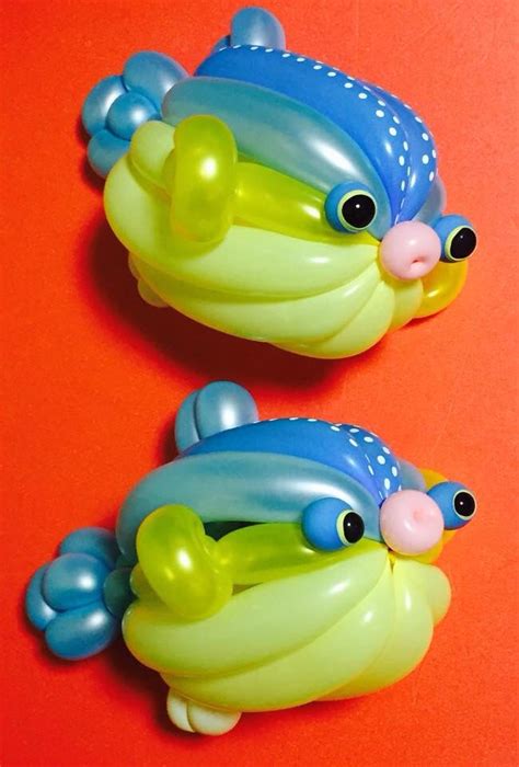 Puffer fish | Balloon crafts, Fun balloons, Balloon fish