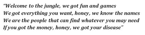 “Welcome to the Jungle” by Guns N’ Roses - Song Meanings and Facts