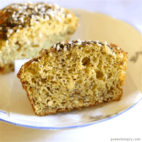 Chickpea Flour Soda Bread {vegan+grainfree+glutenfree} | power hungry