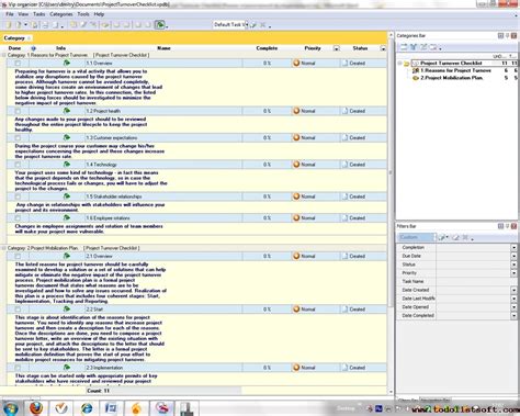 Project Mobilization Plan Template