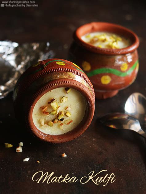 Matka kulfi recipe, How to make matka kulfi - Sharmis Passions