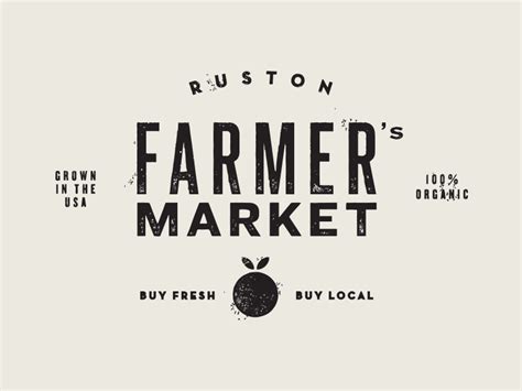 Farmers Market Logo Design | See More...