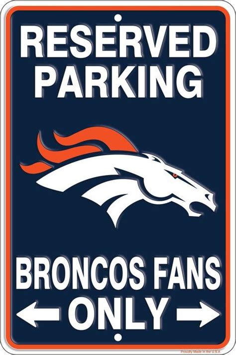 Wholesale Licensed NFL Small Parking - Denver Broncos