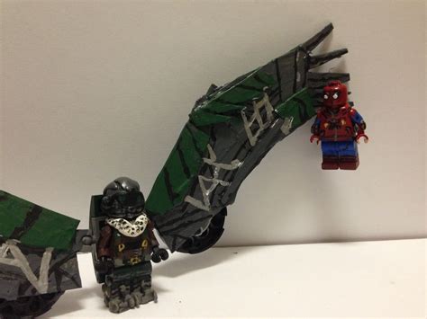 Lego custom spider man homecoming vulture minifigure | Lego custom ...