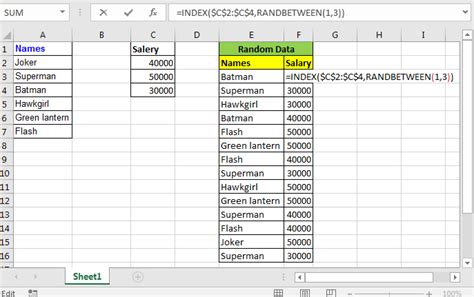 Excel Random Selection: How to Get Random Sample From a Dataset