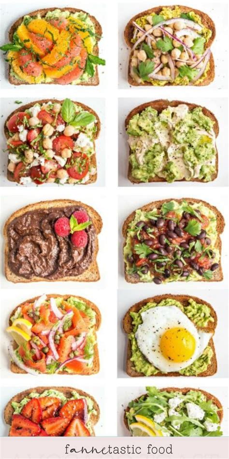 Avocado Toast Recipes | 12 Easy Recipe Ideas | fANNEtastic food ...