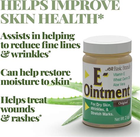 Basic Brands Vitamin E Ointment 2 oz Original Review - Vitamin Reviewer