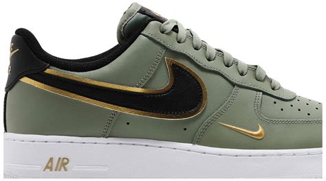 Air Force 1 '07 LV8 'Metallic Swoosh Pack - Oil Green' - Nike - DA8481 300 | GOAT