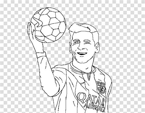 2018 World Cup Coloring book Football player Messi–Ronaldo rivalry, messi sketch easy ...