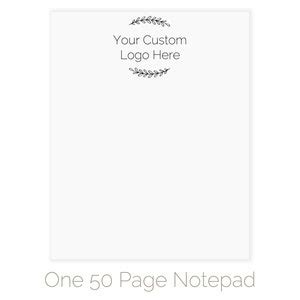 Custom Logo Notepads for Your Business Your Personalized - Etsy