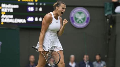 Aryna Sabalenka defeats Madison Keys in straight sets to reach ...