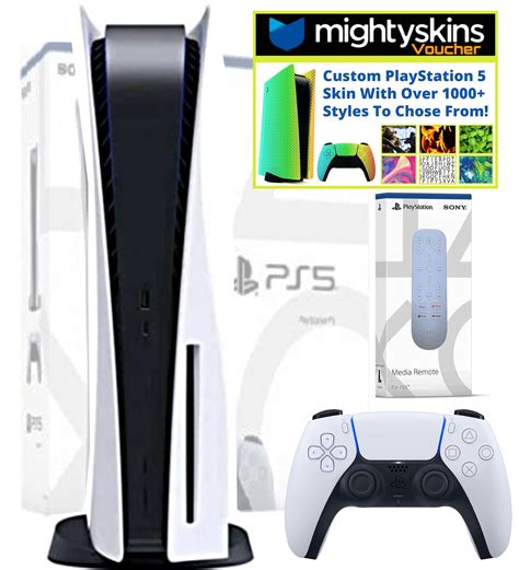 Buy Sony PlayStation 5 Disk Console Bundle With PS5 Media Remote ...