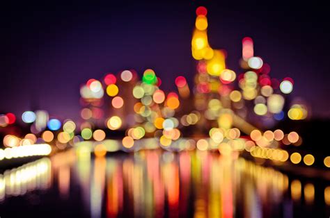 Frankfurt Bokeh Lights | Another shot from taken the "Deutsc… | Flickr