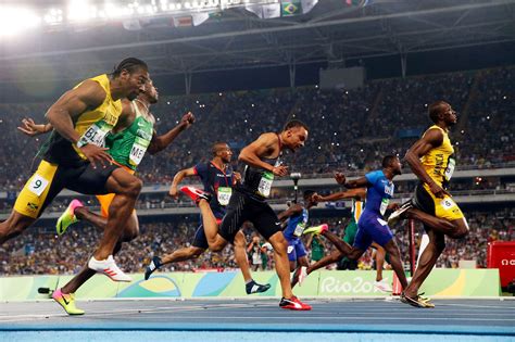 Bolt became the first runner to win the 100 meters at three straight ...