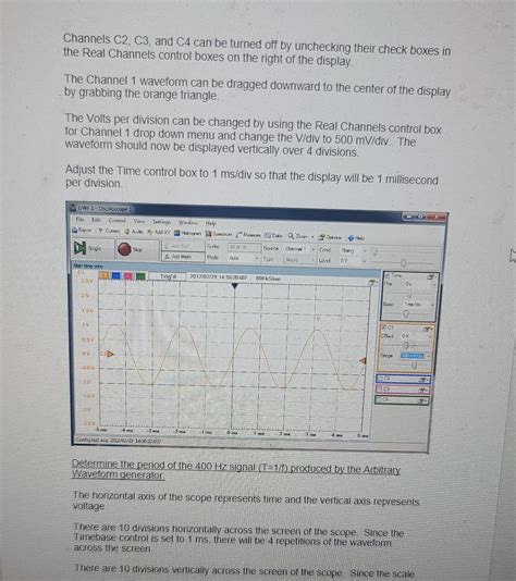 Lab #6: Digital Oscilloscopes: The Digilent | Chegg.com